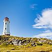 The Louisbourg Lighthouse during a Beautiful Day, Sydney, Nova Scotia